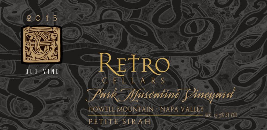 2015 Petite Sirah “Park Muscatine” Vineyard Howell Mountain