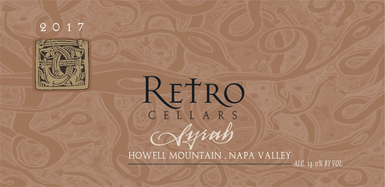 2017 Syrah Howell Mountain Label