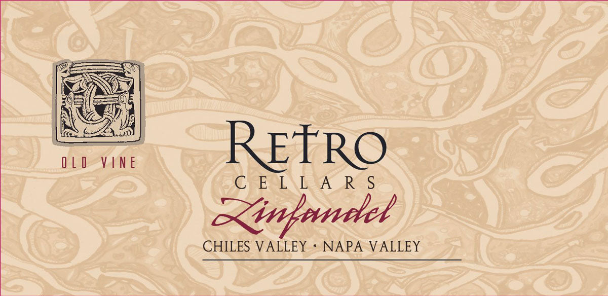 Retro Cellars Zinfandel Label